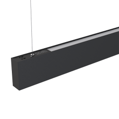 Ovia OXD442-B-MF INCEPTOR DUO 36W Down & 6W Up, Suspended Linear, 2 in 1 Dimmable & Dual CCT Switchable - Black