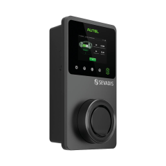 Sevadis EVAUTCS4GLCD MaxiCharger EV Smart 4G AC Wallbox 3 Phase LCD Charger Mode Type 2 Socket IP54 IK08 11/22kW 187x336x85mm Black