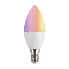 Timeguard WFLE14C 5.5W LED Smart Candle Lamp With RGBW Control (E14)