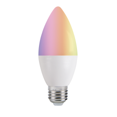 Timeguard WFLE27C 5.5W LED Smart Candle Lamp With RGBW Control (E27)