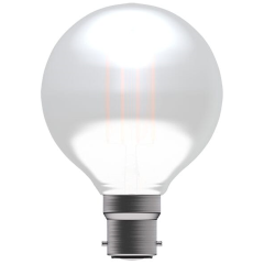 BELL 60156 4W LED Filament Satin Globe - BC, 2700K
