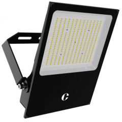 Collingwood IFLB2N40 Indy K3 ISO Class 4 Coast Rotatable 230Deg 4000K IP65 IK07 6kV Surge Floodlight 125-200W Black Die Cast Aluminium