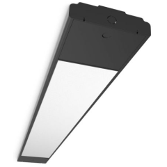Collingwood VTB1DP Versa Tile CRI 80 Ra IP20 IK02 UGR19 DALI-2+PIR Luminaire 45W 4500lm Black Aluminium