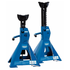 Draper 1813 Pneumatic Rise Ratcheting Stand Axle Pair 3 Tonne
