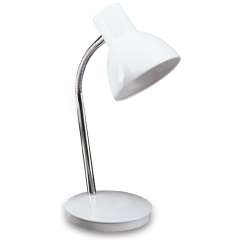Firstlight 2163WH Harvard E27 Table Lamp 60W White