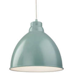 Firstlight 2311PB Union Pendant E27 Luminaire 60W Pale Blue