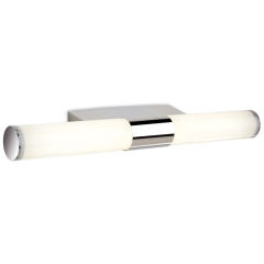 Firstlight 3415CH Vega 60xWhite LED c/w Polycarbonate Wall Light Diffuser IP44 12W 730lm Chrome