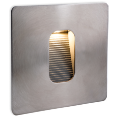 Firstlight 3420ST Wall & Step 1xWhite CREE LED IP65 Luminaire 3W 54lm Stainless Steel