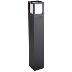 Firstlight 3422GP Evo Tall Post 1xWhite CREE LED Bollard IP54 12W 600mm Graphite Die Cast Aluminium