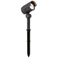 Firstlight 4910GP Spike c/w CREE LED 3000K IP65 Spotlight 10W 613lm 500mm Graphite