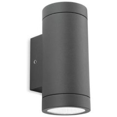 Firstlight 5938GP Shelby 2 Light LED Wall 6W 519lm Graphite