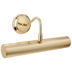 Firstlight 7651BR Reeded 2 Light 2xE14 Picture 2x40W Polished Brass