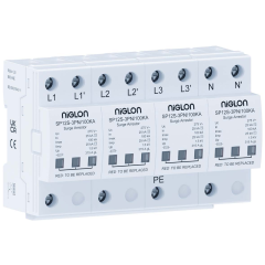 Niglon SP12S-3PN/100KA TP+N Type 1+2 Surge Protector 8 Mod TN-S 100kA