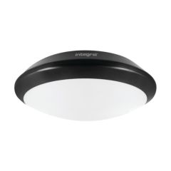 Integral ILBHA061 Tough Shell+ Bulkhead Emergency 3Hr 308Mm Dia IP66 1400Lm 15W 4000K Ik10 110 Beam Non-Dimm Black 93Lm/W Integral