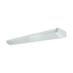 Integral ILBTK121 Batten DiffusaLITE LED Twin IP40 120Deg Beam 38W 4750lm 4ft 4000K Matt White