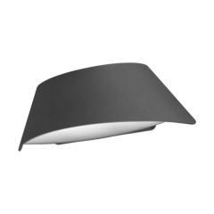 Integral ILDEA012 Wall Light VistaLux 3000K LED IP65 400lm 9W Dark Grey