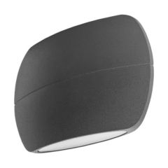 Integral ILDEA026 Wall Light Lux Stone 4000K IP54 8.5W 335lm Dark Grey