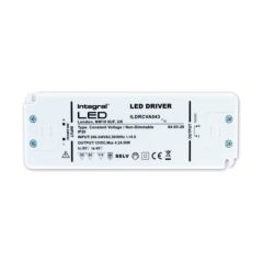 Integral ILDRCVA043 Constant Voltage Driver 50W 12VDC IP20 Non-Dimm 200-240V Input Integral