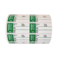 Write On Pass Test Small Self Adhesive Vinyl 35x15mm Pack=250