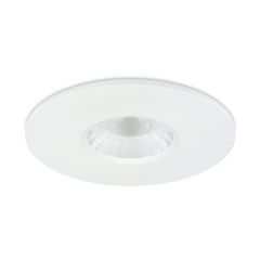 JCC JC1013/WH V50™ Pro Retrofit 100mm Fire-rated LED Downlight 6W IP65 3000/4000K White