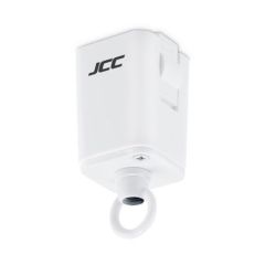JCC JC14011WH Mainline Mains IP20 Pendant Suspension Track Adaptor White