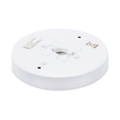 JCC JC14070WH Mainline Mains IP20 Surface Adaptor for Mainline Luminaires White
