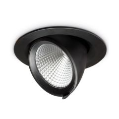 JCC JC47441BLK Starscoop circular IP20 20W 4000K 2020lm White