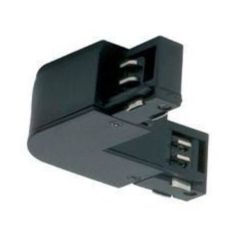 JCC JC88108BLK Mainline 3 Circuit Track 'L' Connector Left Side Earth Black