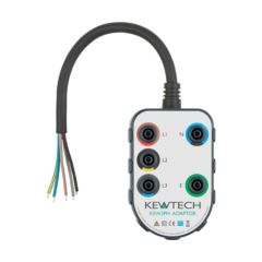 Kewtech KEW3PH Test Lead 415V Adapter With 20cm Long Wire