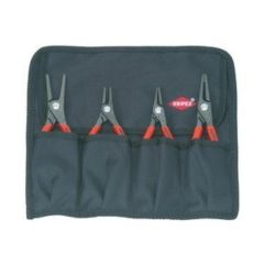 Knipex 00 19 57 Precision Circlip Plier Set (4 Piece)