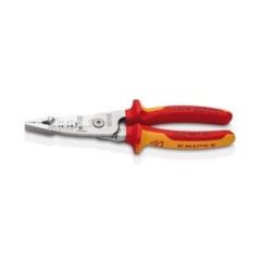 Knipex 200mm VDE Multi-Grip Wire Stripper Fully Insulated/Chrome Plated