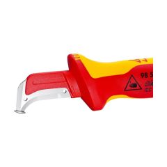 Knipex 98 55 Fully Insulated Cable Dismantling Knife 155mm
