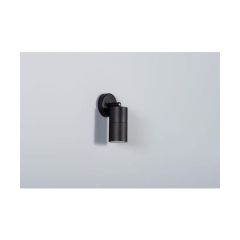 KSR KSR13106 Luso II GU10 Single Adjustable Wall Light Black