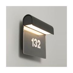 KSR KSR1901 Mataro 8.5W 3000K LED Wall Light with Vinyl Number Sheet