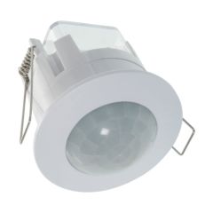 KSR IP55 Recessed PIR Sensor (360Deg/6M Detection) 42mm Cutout