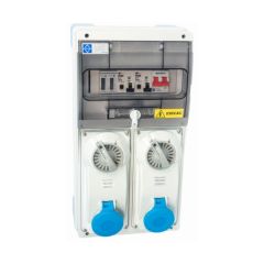 Lewden 665322 2 Way 16A Metered Cavaran Hook-Up Unit SITT