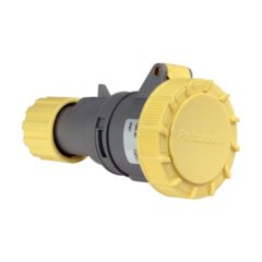 Lewden 730224 Multimax 2P+E 32A 110V IP67 Industrial Connector Yellow