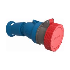 Lewden 770436 X-CEE 3P+E 125A 415V IP66 Industrial Coupler Red Thermoplastic