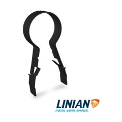 Linian 1LSB2022 Cable Clip 20-22mm Black Pk=25