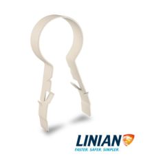 Linian 1LSC2022 Cable Clip 20-22mm Cream Pk=25