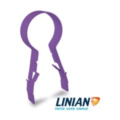 Linian 1LSP2022 Cable Clip 20-22mm Purp Pk=25