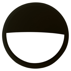 ELD LUN3-EY-BK LUN eyelid black bezel ring