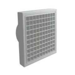 Manrose 100mm Egg Crate Grille Grey