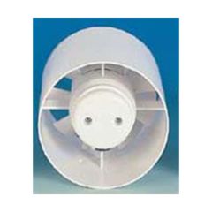 Manrose 100mm Inline Fan c/w Electric Time & Bracket