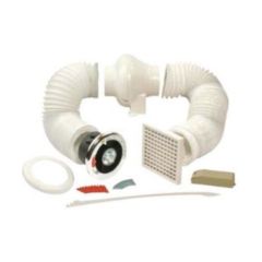 Manrose Centrifugal Showerlite Fan Kit c/w Warm White Bulb