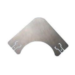 Marco Elite Divider Screening External Angle 145mm White Steel