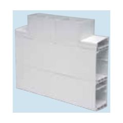 Marco Elite60 Data Flat Downard Tee 200x60mm White