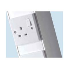 Marco Post Power Double Sided c/w uPVC Lid 0.65m Aluminium