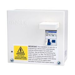 Matt:E Sp-Evcp-Rc60-W 1 Phase 32A Type A Rcbo Wh Consumption Limiting 60A White