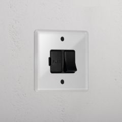 Corston Clear Black 14103 Switched Fused Spur (FCU)